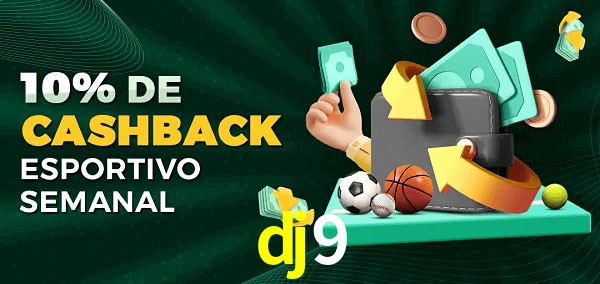 10% de bônus de cashback na dj9